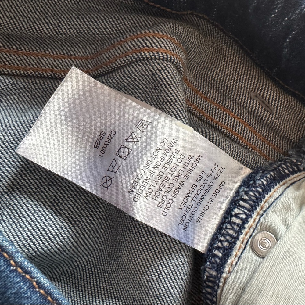 Like New Bella Stretch Barrel Leg Jeans from Quince in Size 32 - Picture 5 of 5